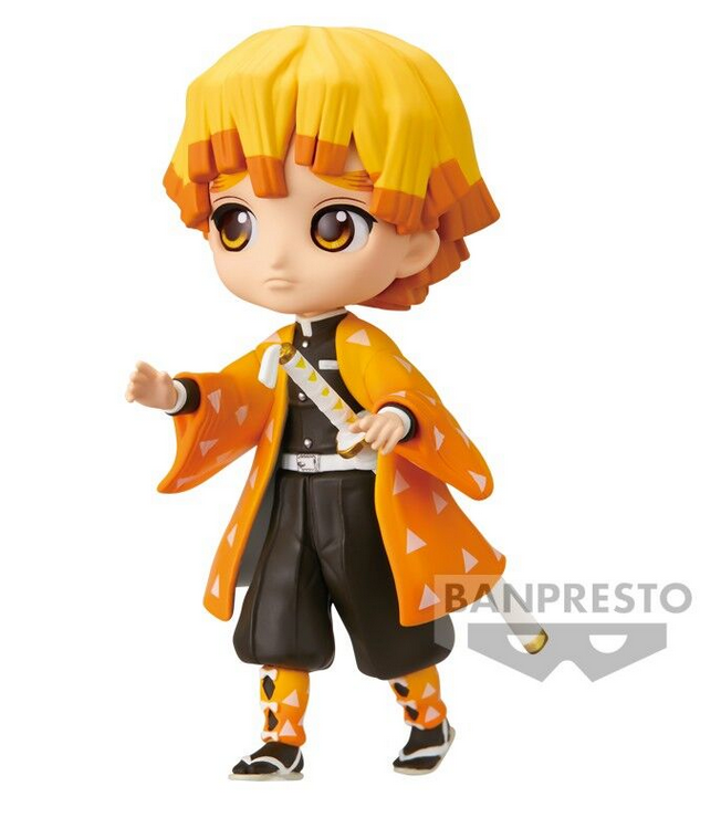Banpresto - Demon Slayer QPosket Petit Figur Zenitsu