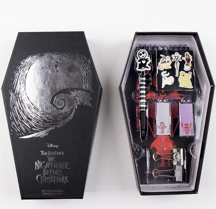 The Nightmare before Christmas - Schreibwaren set Sarg