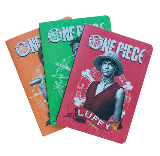 One Piece - Notizbuch 3er - set