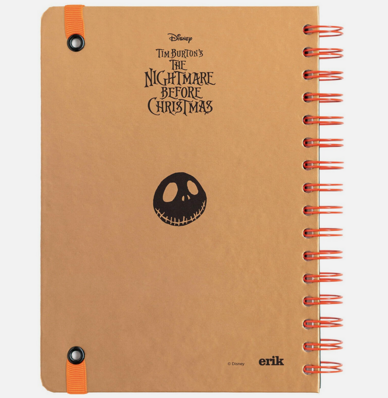 The Nightmare before Christmas - A5 Notizbuch Jack Skellington