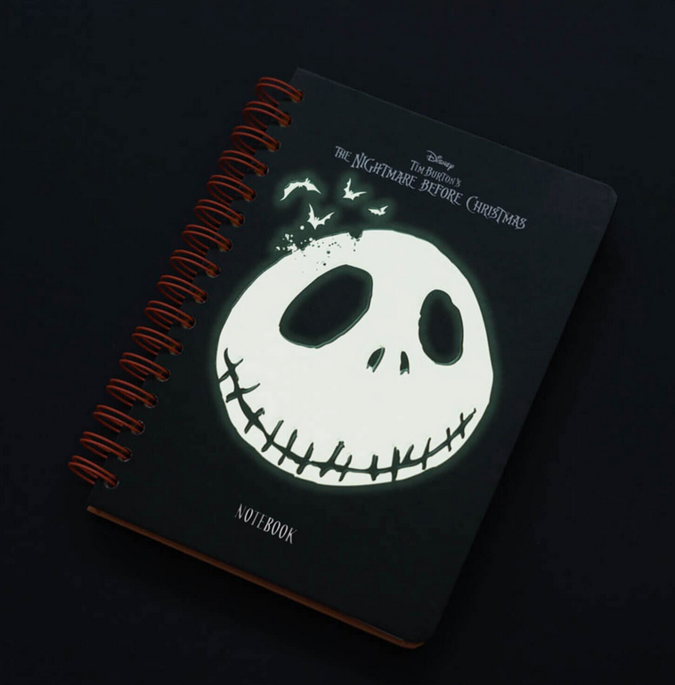 The Nightmare before Christmas - A5 Notizbuch Jack Skellington