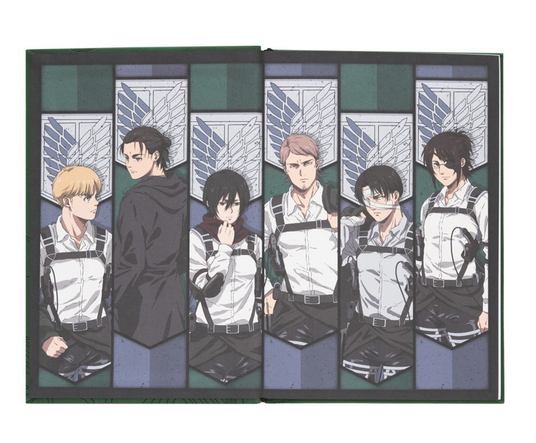 Attack on Titan - Final Season Premium A5 Notizbuch