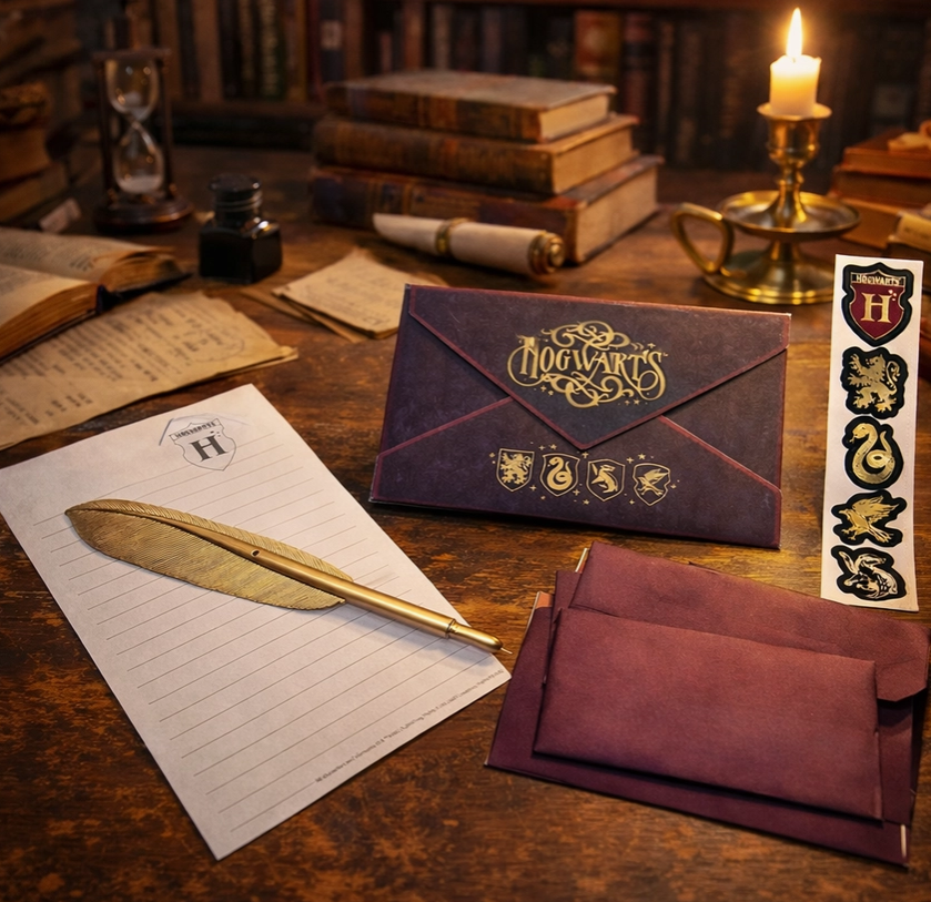 Harry Potter - Briefset inkl. Federstift - Magical Locations