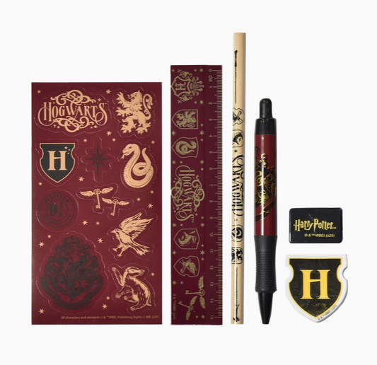 Harry Potter - Schreibwaren Set 6-Teilig - Magical Locations merchandise