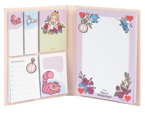 Disney Alice im Wunderland - Haftnotizen - set