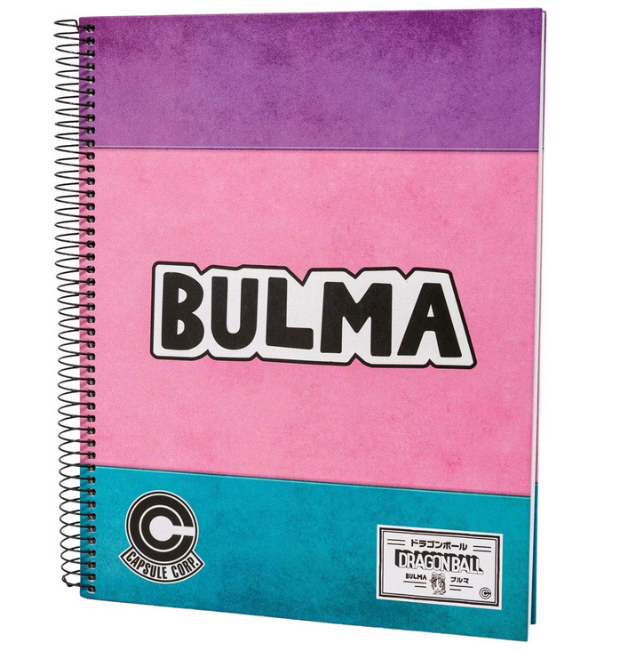 Dragon Ball Bulma Collegeblock A4 Schreibwareb