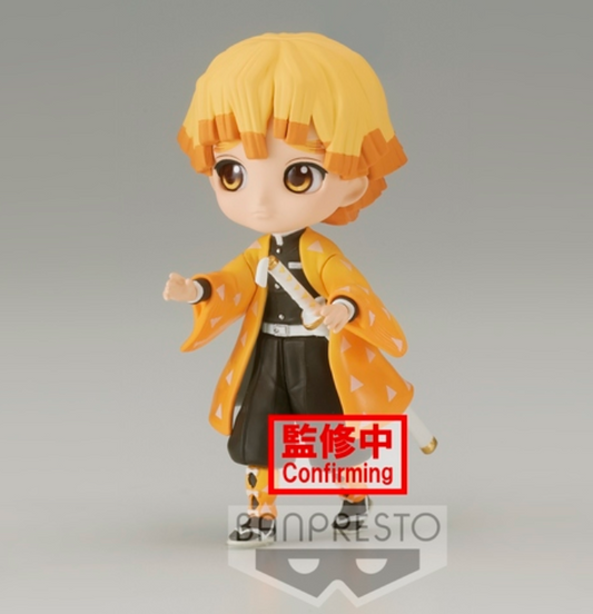 Banpresto - Demon Slayer QPosket Petit Figur Zenitsu