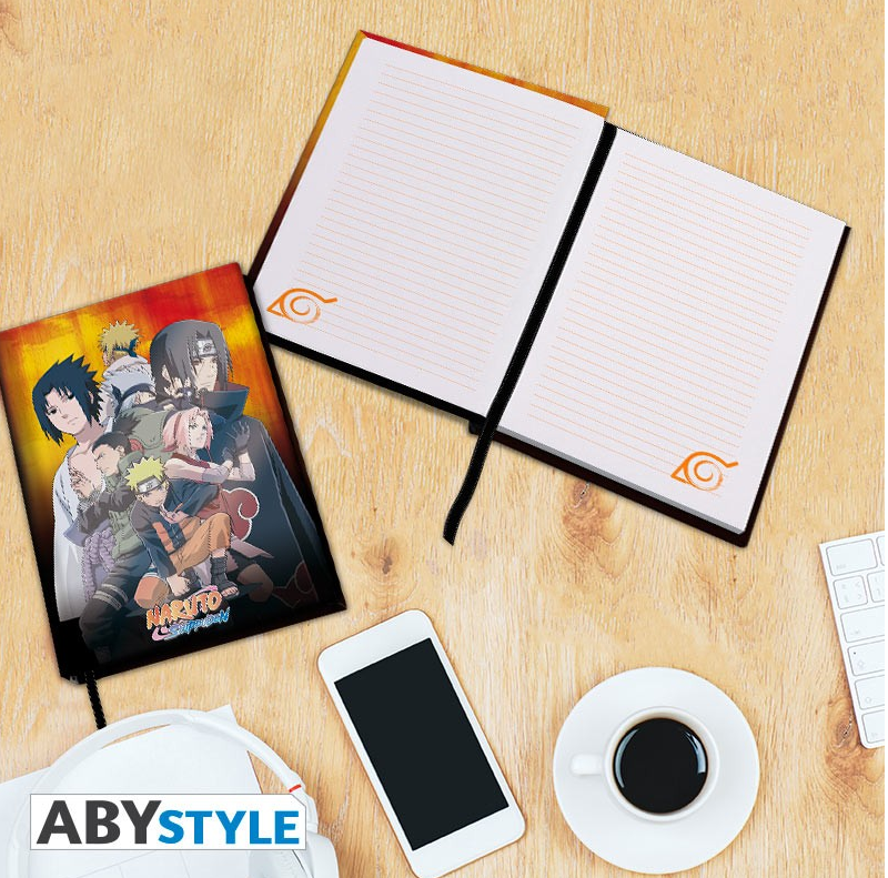 Naruto Shippuden - Notizbuch A5 Group