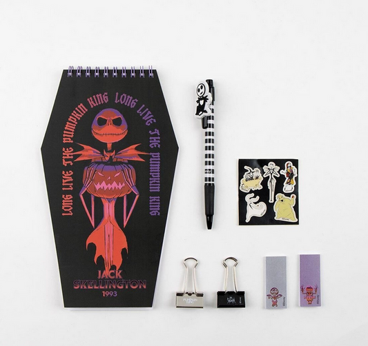 The Nightmare before Christmas - Schreibwaren set Sarg