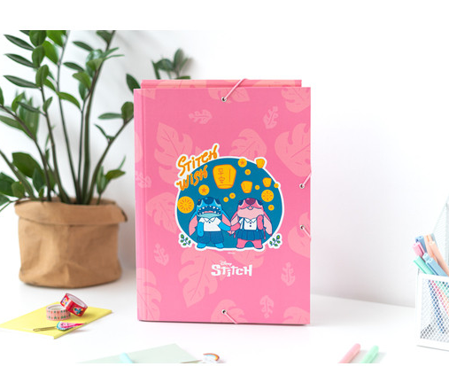 Disney - Stitch und Angel A4 Sammelmappe