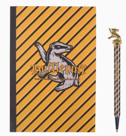 Harry Potter - Notizbuch mit Stift Hufflepuff