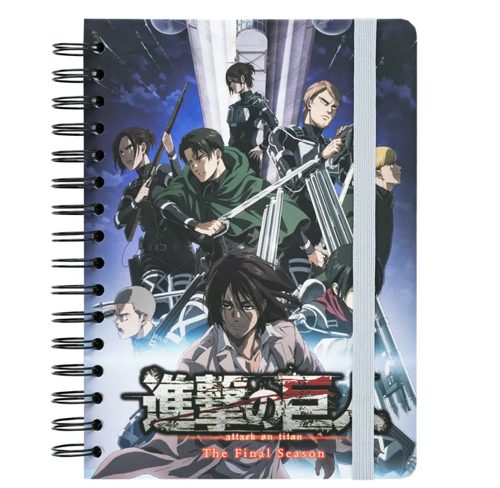 Attack on Titan Notizbuch Merchandise Final Season Anime