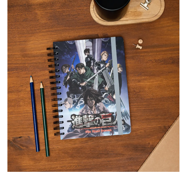 Attack on Titan Notizbuch Merchandise Final Season Anime
