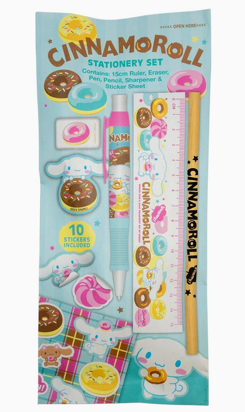 Sanrio Cinnamoroll - Schreibwaren Set 6-Teilig merchandise