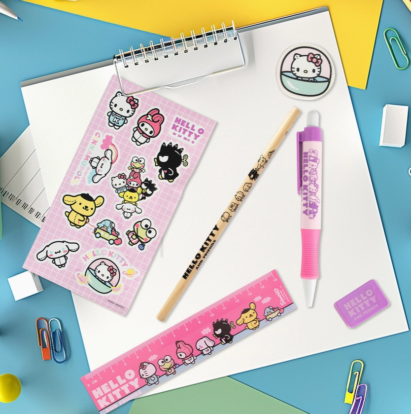 Sanrio Hello Kitty - Schreibwaren Set 6-Teilig merchandise