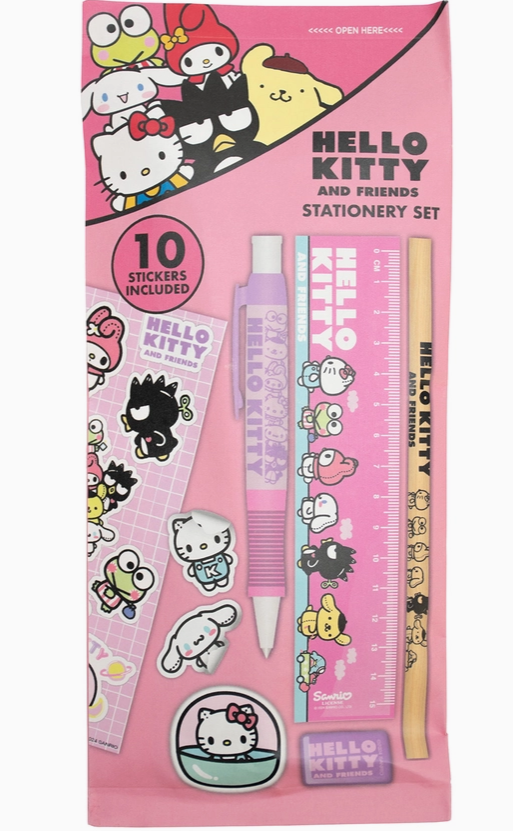 Sanrio Hello Kitty - Schreibwaren Set 6-Teilig merchandise