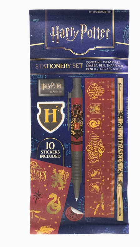 Harry Potter - Schreibwaren Set 6-Teilig - Magical Locations