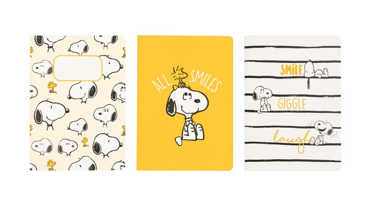 Snoppy schreibwaren notizbücher merchandise
